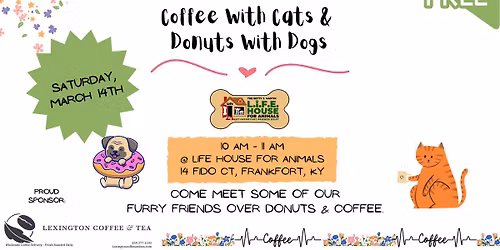 Coffee With Cats & Donuts With Dogs