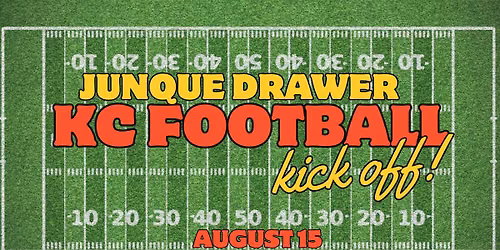 KC Football Kickoff at Junque Drawer