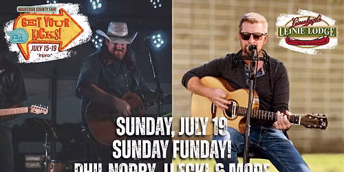 Sunday Funday! Phil Norby, JJ Eckl and More at the 2026 Waukesha County Fair!