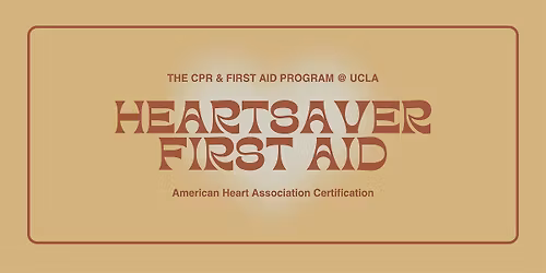 AHA Heartsaver First Aid Course