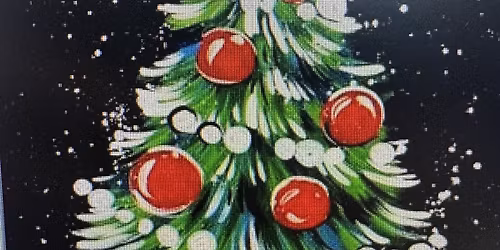 Paint Nite with Tad McLain "Christmas Tree"