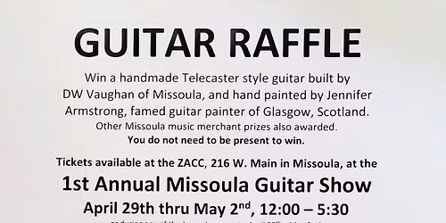 Guitar Raffle