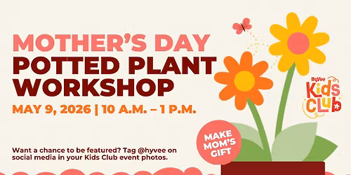 Mother's Day Potted Plant Workshop: 5\/09