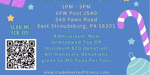 3rd Annual Toys for Tots Zumbathon by Trademarked Fitness Studio