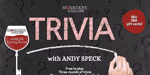 Trivia at Stone & Key with Andy Speck