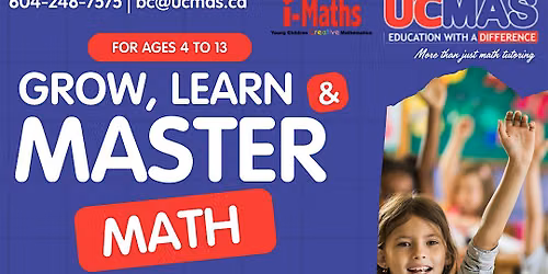 Attend a FREE Math for Kids Program Session for 4+ ages Today!