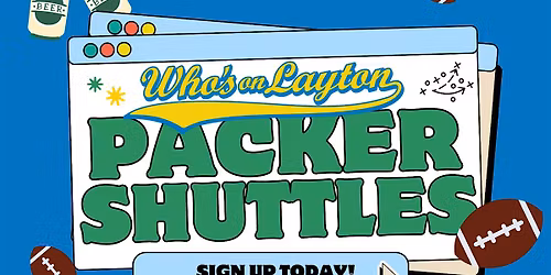Packers Vs Bears VIP Tailgate Bus Who's on Layton