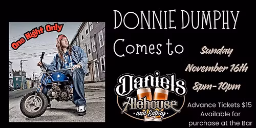 Donnie Dumphy Comedy Night at Daniels