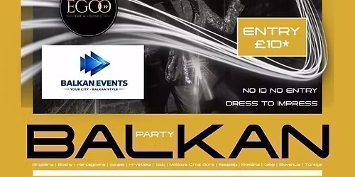 BALKAN Party BIRMINGHAM - Summer Welcome