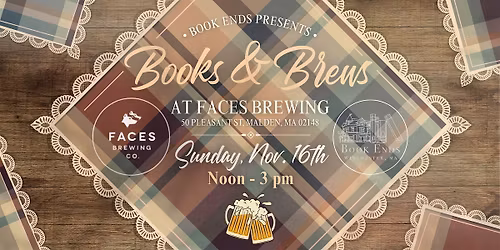 Books and Brews @ Faces Brewing