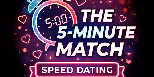 The 5-Minute Match - Wolverhampton.  Speed dating for ages 25-45.