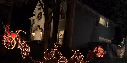 annual Christmas lights ride