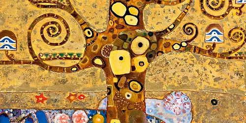 Brush and Bottle Painting: Klimt's Tree Of Life, London