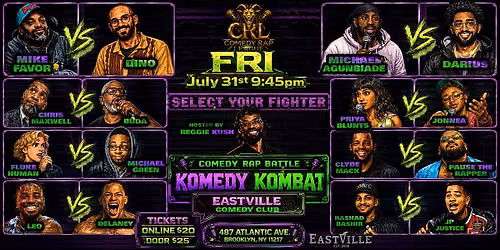 KOMEDY KOMBAT COMEDY RAP BATTTLE
