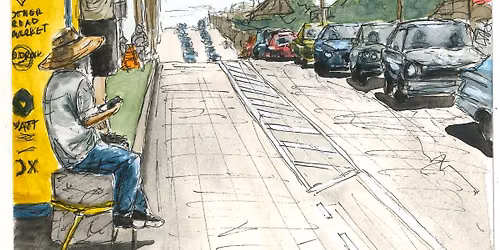 Urban Sketchers Route 66 Centennial Exhibit