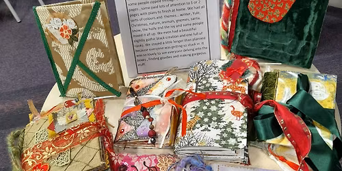 Make a winter junk journal