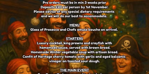 Christmas Day Lunch at The Vic