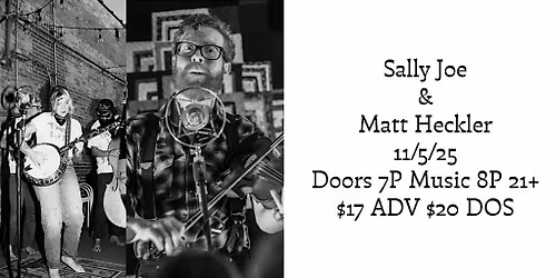 Sally Joe + Matt Heckler Live At Monk\u2019s