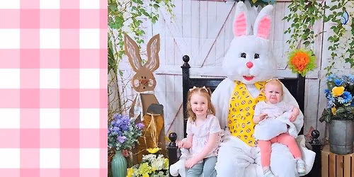 Pictures with the Easter Bunny!!!