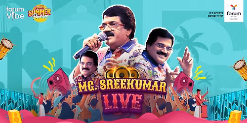 MG Sreekumar Live at Forum Kochi