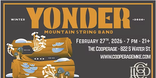 Yonder Mountain String Band comes to The Cooperage!