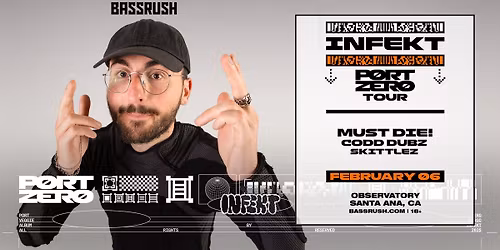 Bassrush Presents: Infekt on February 6, 2026 (18+)