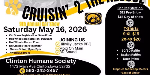 9th Annual CRUISIN' 2 THE RESCUE CAR SHOW