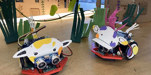 CowBots \/ CaliBots - Ferienworkshop im T\u00fcftelLab