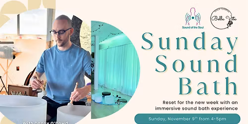 Sunday Sound Bath with Danny O'Dowd