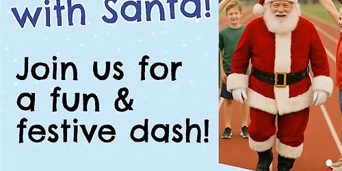 Mini Athletics Fun Run With Santa