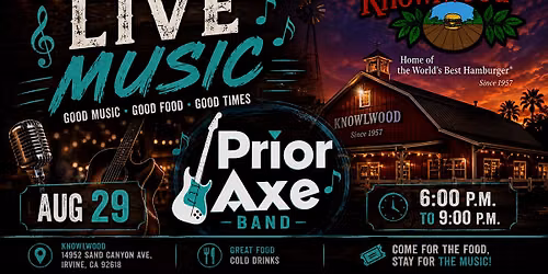 Prior Axe Band live at Knowlwood