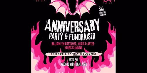 Wall Dolls Climbing - Anniversary Party & Fundraiser