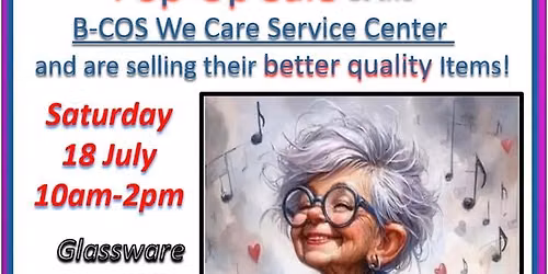 B-Cos We Care July Pop-Up sale