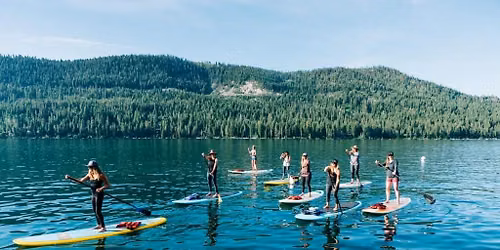 June Outdoor Adventure: Paddle Boarding Donner Lake