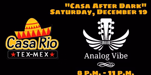 Analog Vibe @ Casa Rio