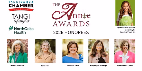 Tangipahoa Chamber Annie Awards Luncheon