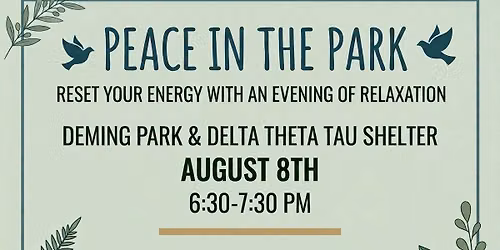 Peace in the Park \ud83e\uddd8\u200d\u2642\ufe0f\ud83d\udd4a\ufe0f