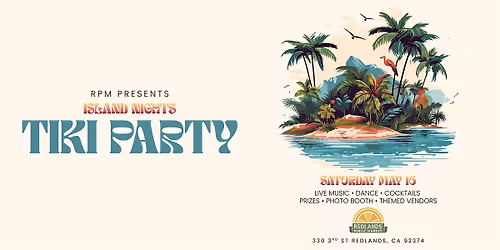 Redlands Public Market - Island Nights Tiki Party