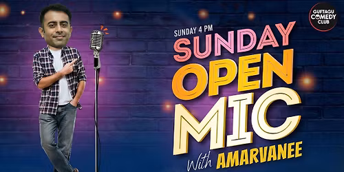 Stand-up Comedy Open Mic by Guftagu Comedy Club