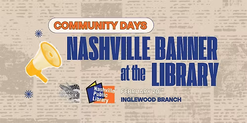 Nashville Banner Coworking Days - Inglewood Branch Library