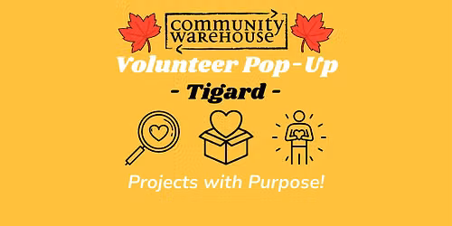 Volunteer Pop Up: Tigard