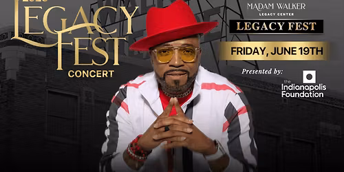 Teddy Riley at Madame Walker Theatre Center