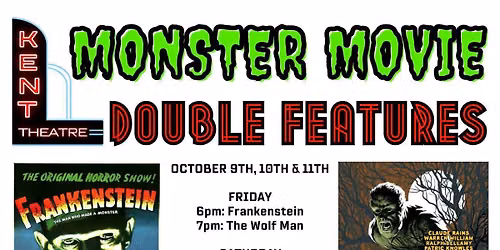 Monster Movie Double Feature Weekend 1