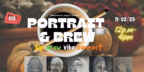 Portrait & Brew \u270f\ufe0f\u2615\ufe0f