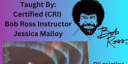 Northern Lights - Bob Ross\u00ae\ufe0f wet on wet technique with CRI Jessica Malloy\n\n