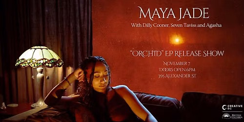 Maya Jade "Orchid" EP Release Party