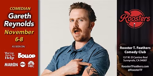 Comedian Gareth Reynolds