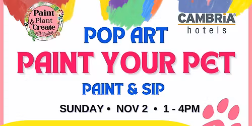 Paint Your Pet Framed Art Workshop