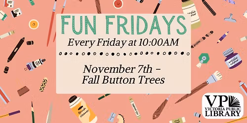 Fun Friday - Fall Button Trees