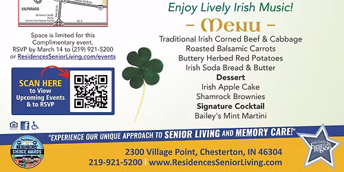 St. Patrick's Day Corned Beef & Cabbage Celebration!